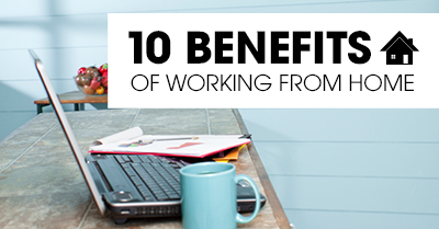 10 Benefits of Working from Home image 1