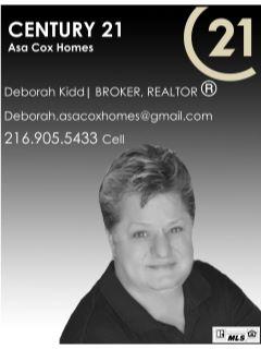 Deborah Kidd from CENTURY 21 Asa Cox Homes