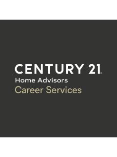 Century 21 Home Advisors Career Services from CENTURY 21 Home Advisors