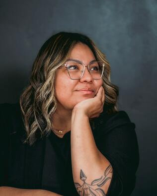 Headshot of Laneese Wopsock