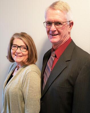 Headshot of Carol and Dave Team