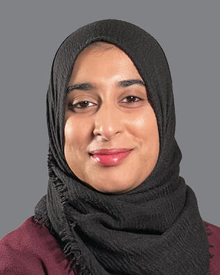 Headshot of Rashida Bagha