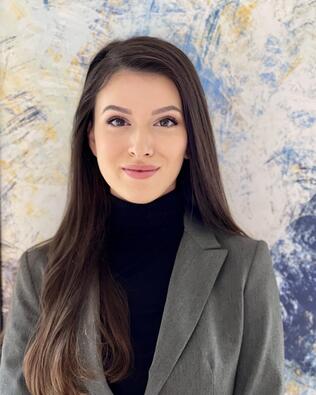 Headshot of Eva Hoxha