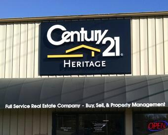 Photo depicting the building for CENTURY 21 Heritage