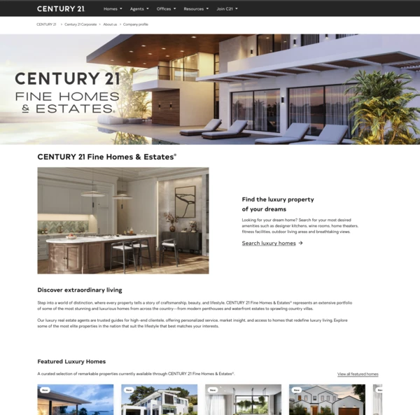 CENTURY 21 Fine Homes & Estates