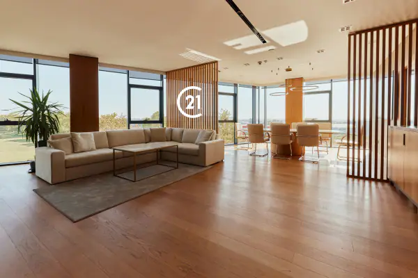 Century 21 office and conference room